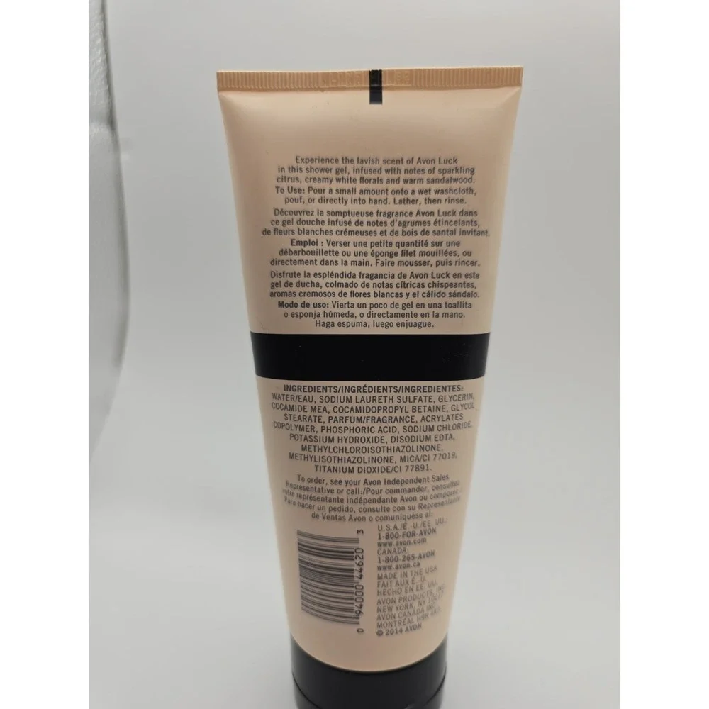 AVON Luck‎ perfumed Shower Gel body wash For Her - 6.7 oz